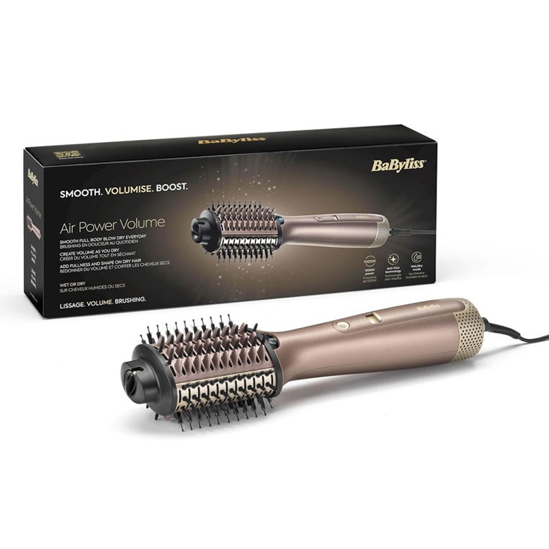 Brosse soufflante 3en1 BABYLISS AS95E 1000W - Rose Gold
