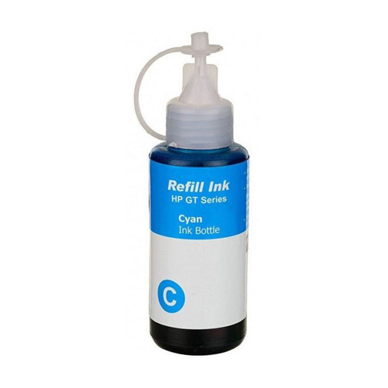 Bouteille d'encre Adaptable HP HGT52 100 ml - Cyan - HP