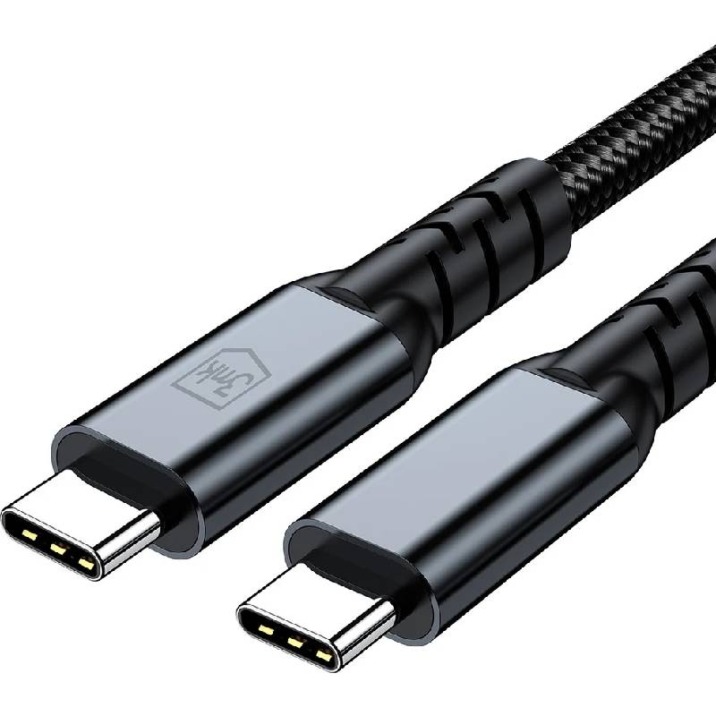 Câble de Charge 3MK SUPER 240W USB-C vers USB-C - Noir - 3MK