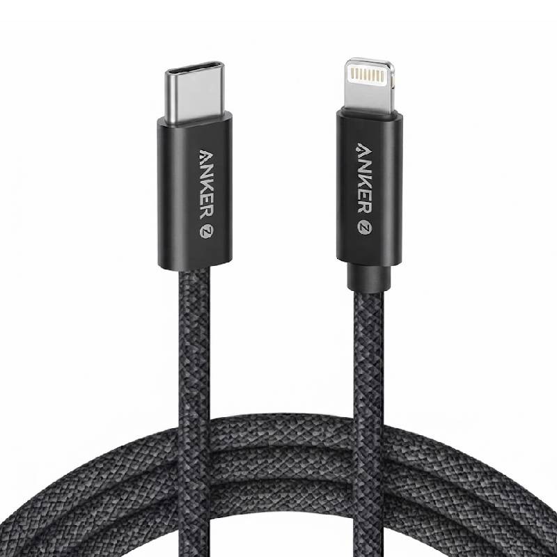 Câble de Charge ANKER USB-C vers Lightning 240W 1,5m - Noir - ANKER