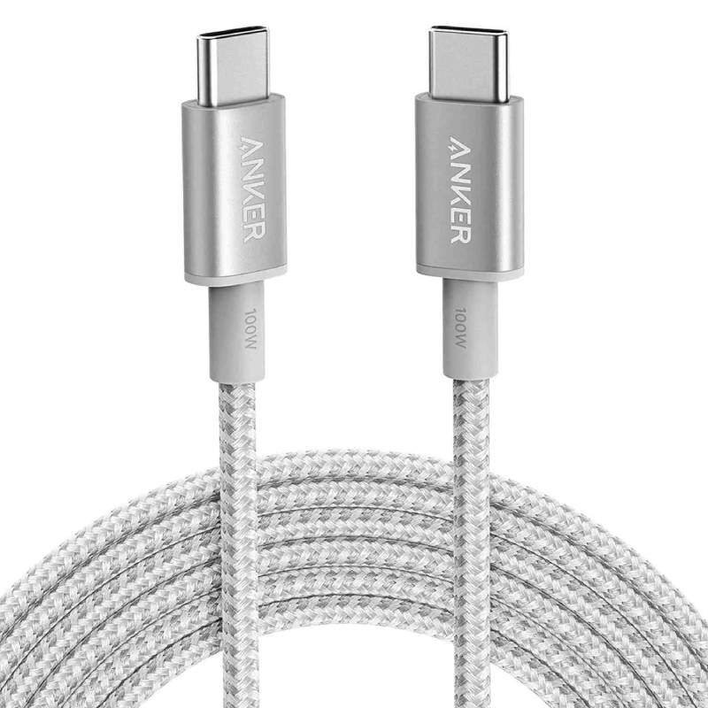 Câble de Charge ANKER USB-C Vers USB-C 100W - Blanc - ANKER