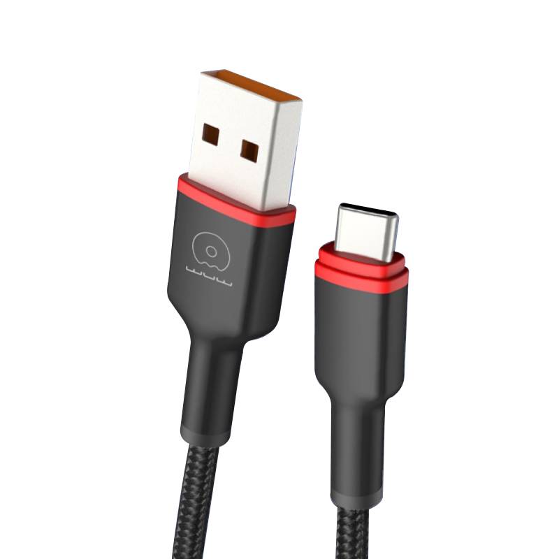 Câble De Charge WUW X203 USB-A Vers Type-C - Noir