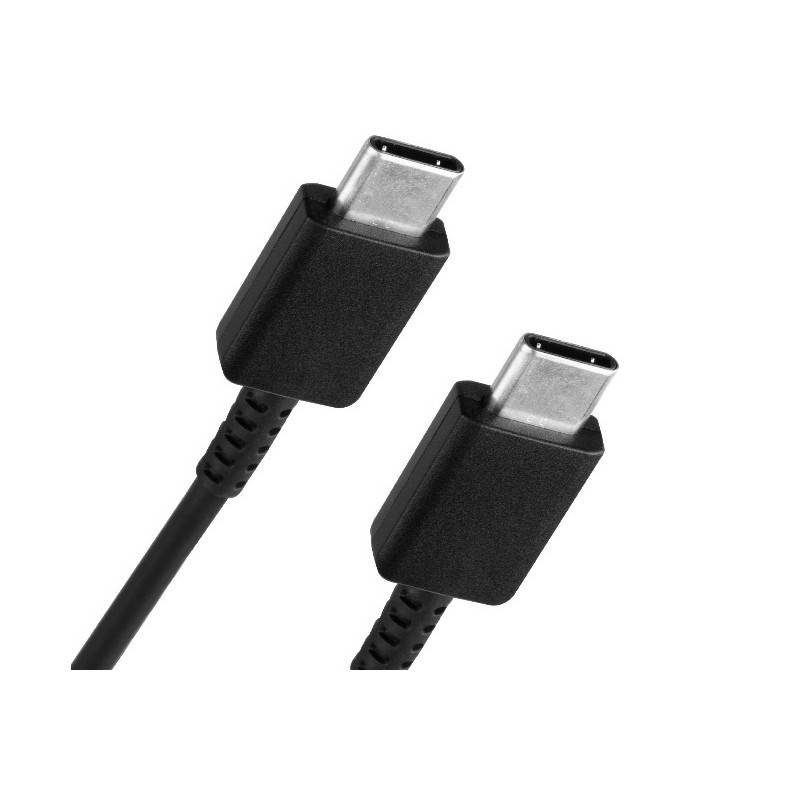 Câble de Charge CABLE-TYPE-C-BK USB-C vers USB-C 5A 1M - Noir
