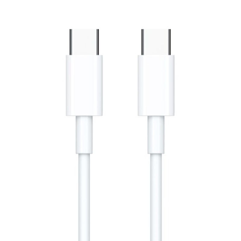 Câble De Charge en PVC TERA type C vers type C - Blanc