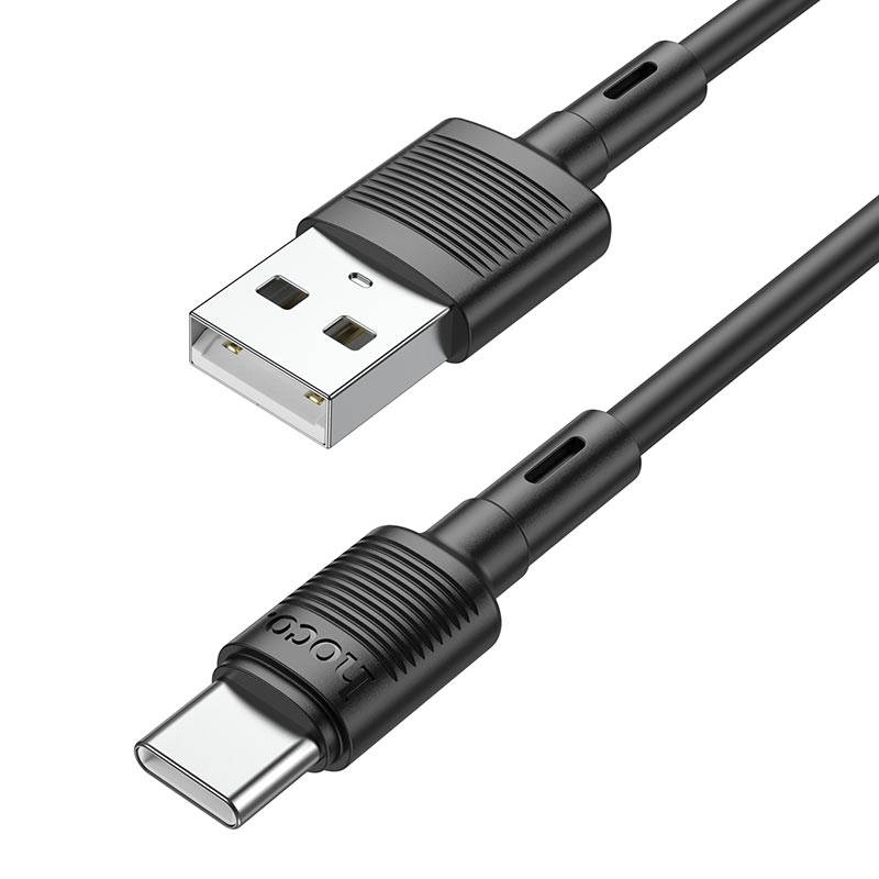 Câble de Charge HOCO X83 Type-C 3A 60W - Noir - HOCO