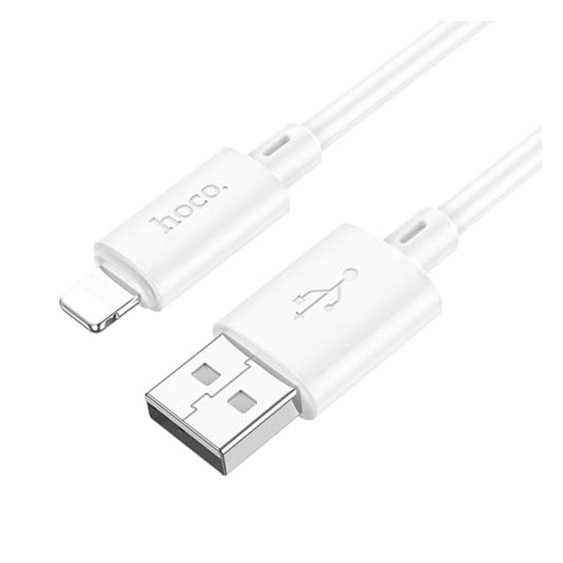 Câble De Charge HOCO X88 USB-A Vers Lightning - Blanc