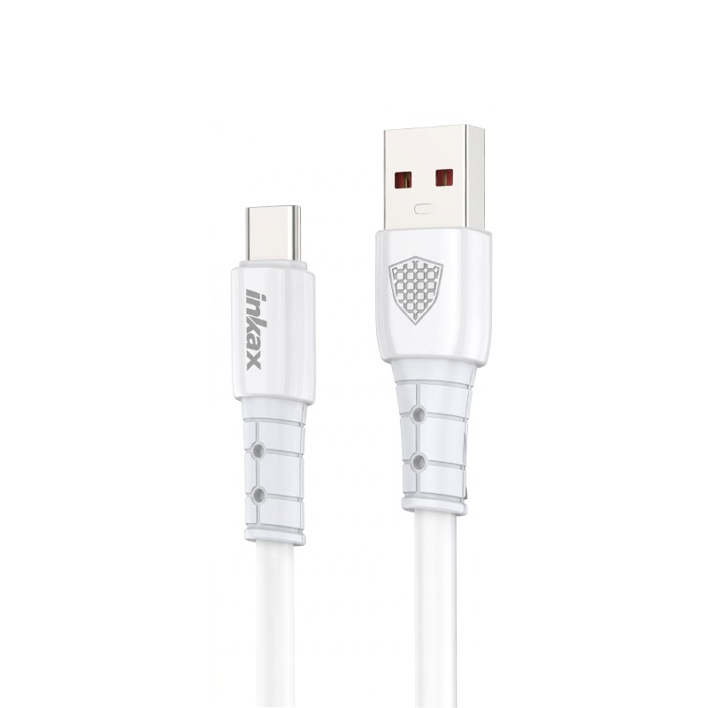 Câble de Charge INKAX CB-10 Type C 4A - Blanc