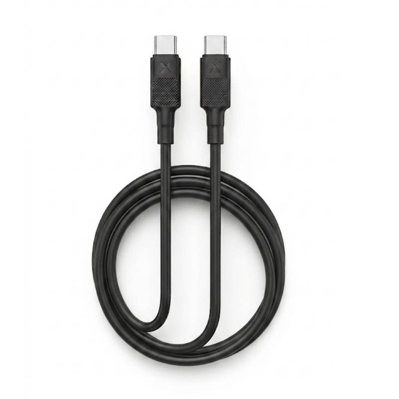 Câble de Charge INKAX USB-C vers USB-C 60W 1M - Noir - INKAX