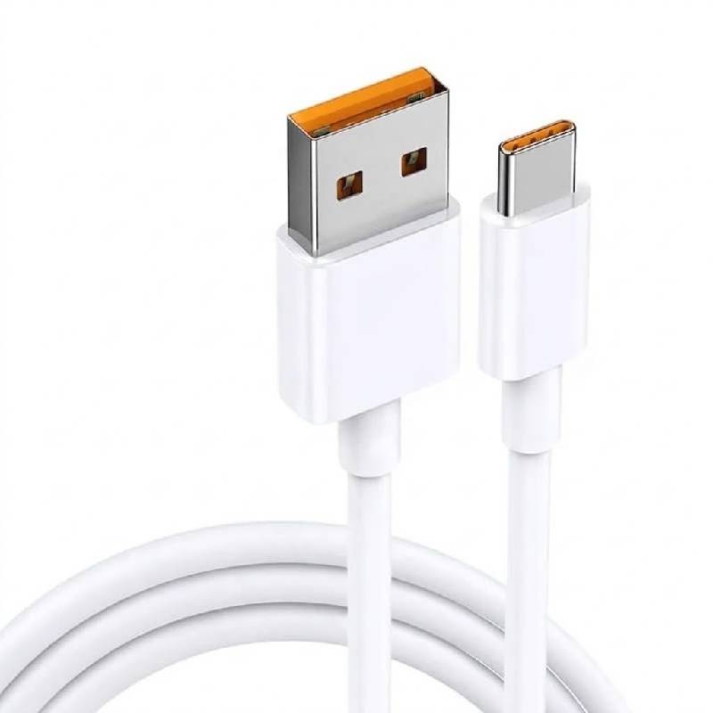 Câble de Charge Rapide ROMMOS CA-05 USB-A vers Type-C - Blanc - ROMMOS