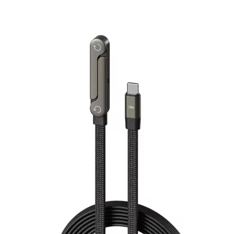Câble de Charge Rapide USB-C vers USB-C 240W - Noir