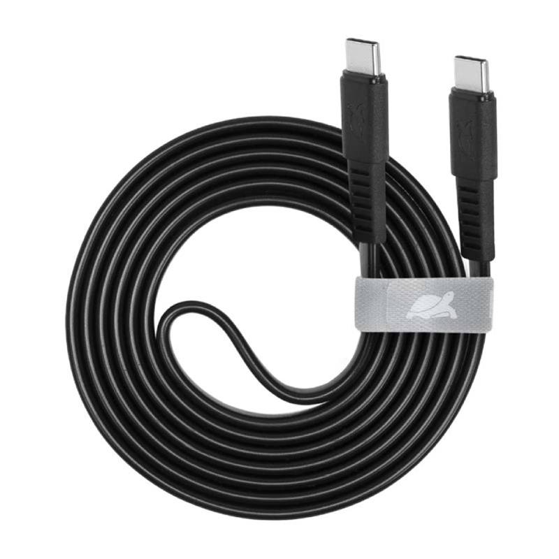 Câble de Charge RIVACASE 1.2m Type-C Vers Type-C - Noir - RIVACASE