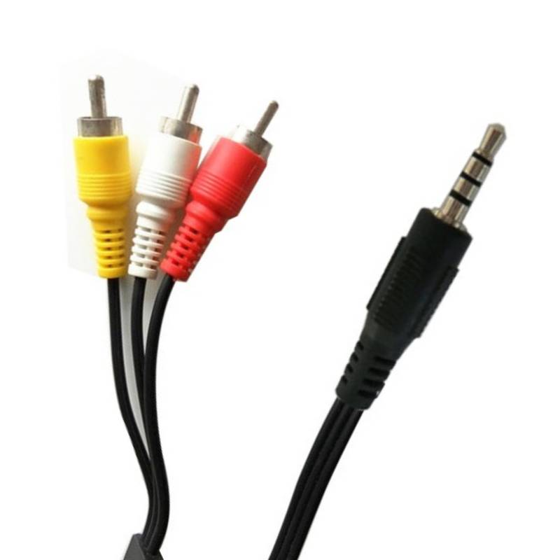 Câble Jack Vers 3 x RCA 1.5 Mètre