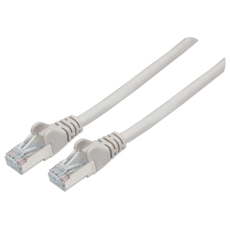 Câble Réseau INTELLINET LSOH Cat6 SFTP 1 Mètre - Gris - INTELLINET
