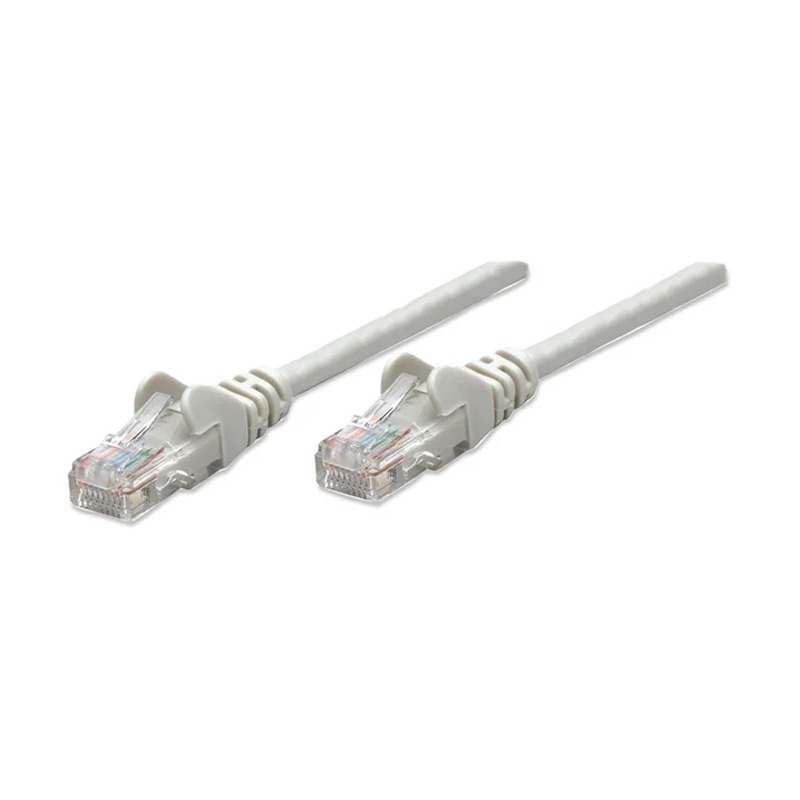 Câble Réseau INTELLINET UTP Cat 6 RJ45 2M - Gris - INTELLINET