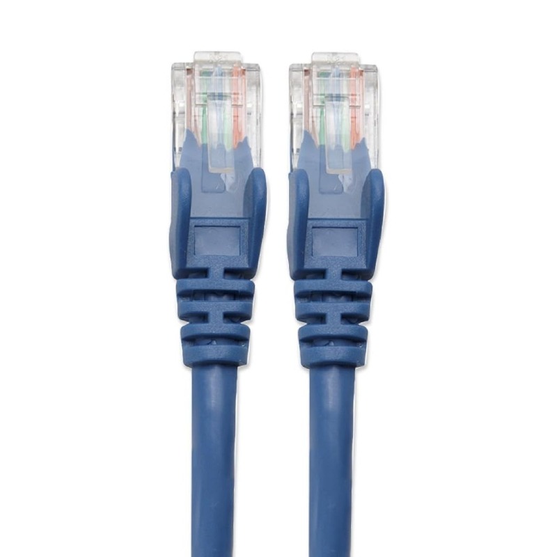 Câble Réseau INTELLINET UTP Cat 6 RJ45 3M - Bleu - INTELLINET