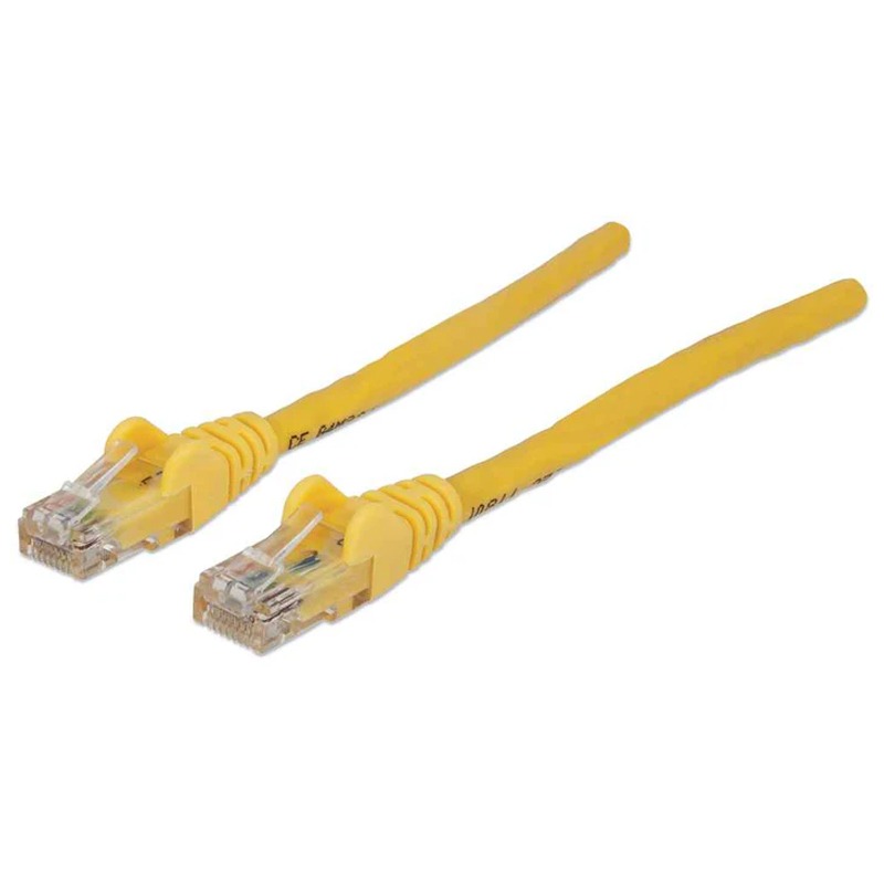 Câble Réseau INTELLINET UTP Cat 6 RJ45 3M - Jaune - INTELLINET