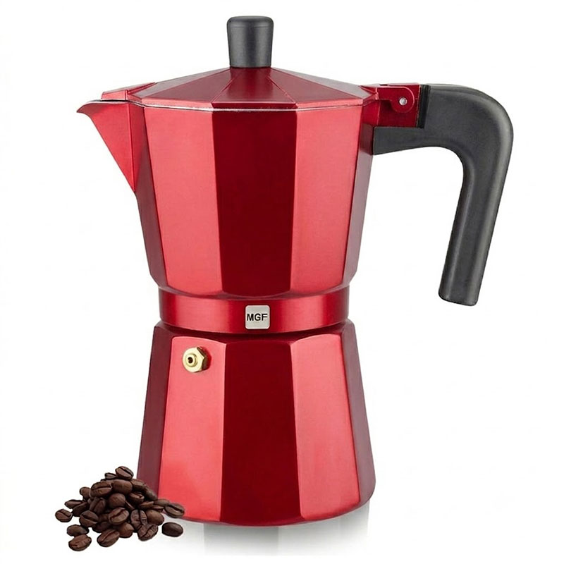 Cafetière MAGEFESA MGCA49023 KENIA 6 Tasses - Rouge - MAGEFESA