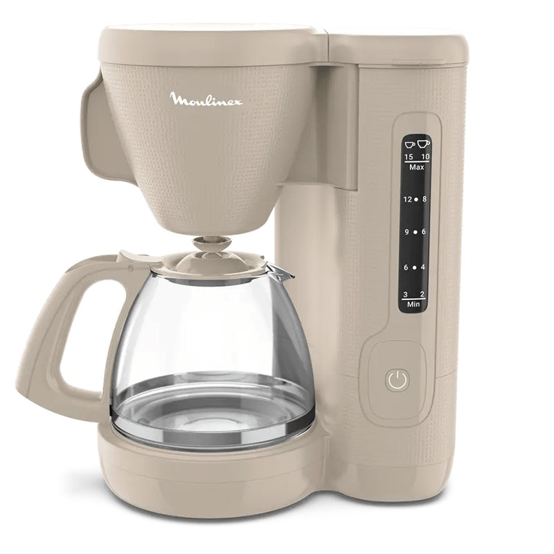 Cafetière MOULINEX FG2MOB10 1000W - Gris chaud - Moulinex