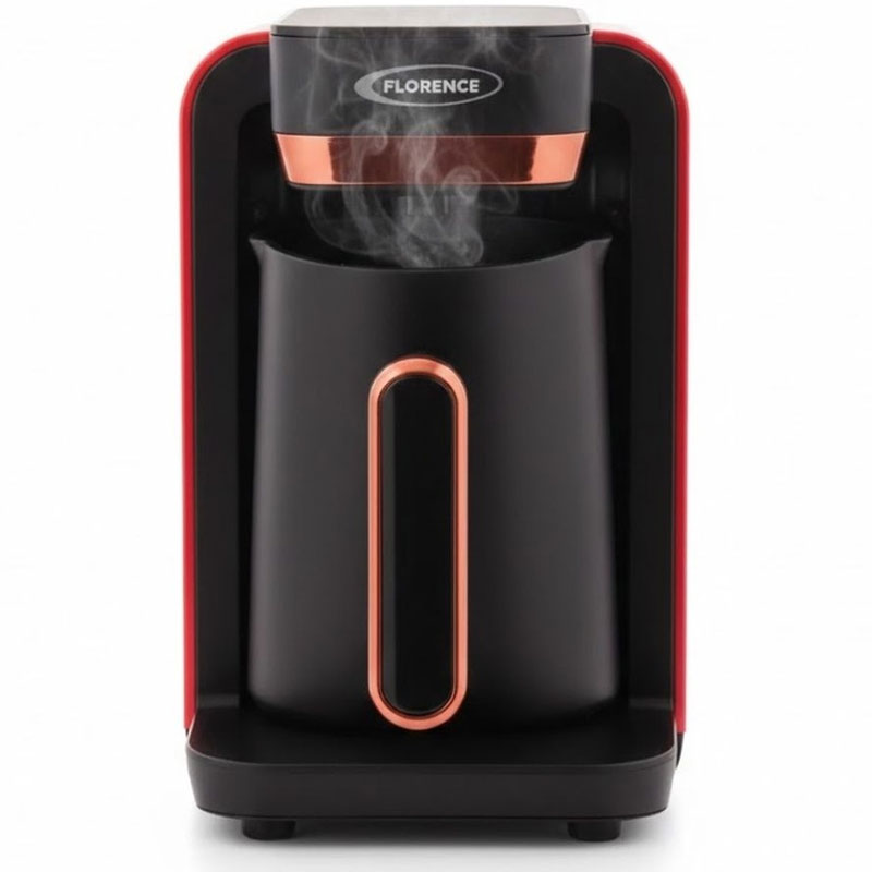 Machine à Café Turc Florence HK466 500W - Rouge - FLORENCE