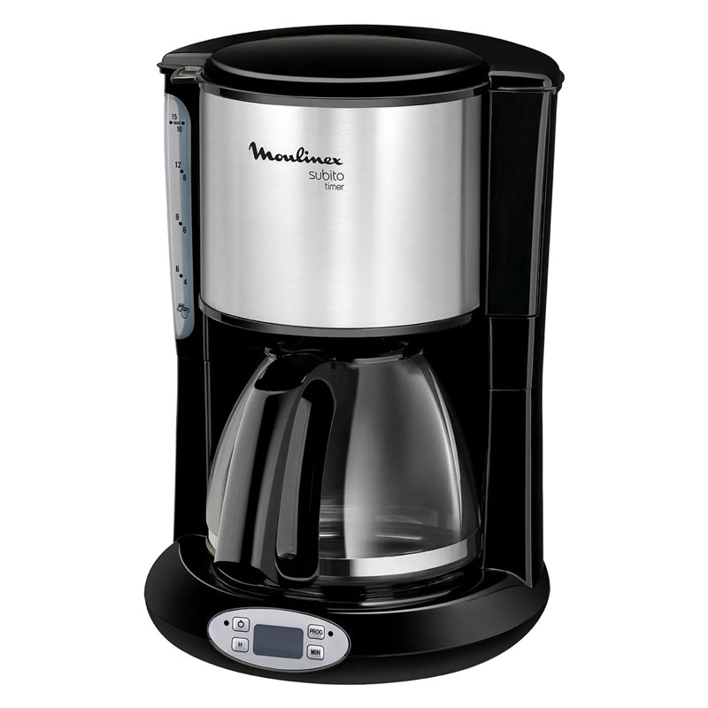 Cafetière principio MOULINEX FG362810 1000W 15 Tasses - Noir - 6861