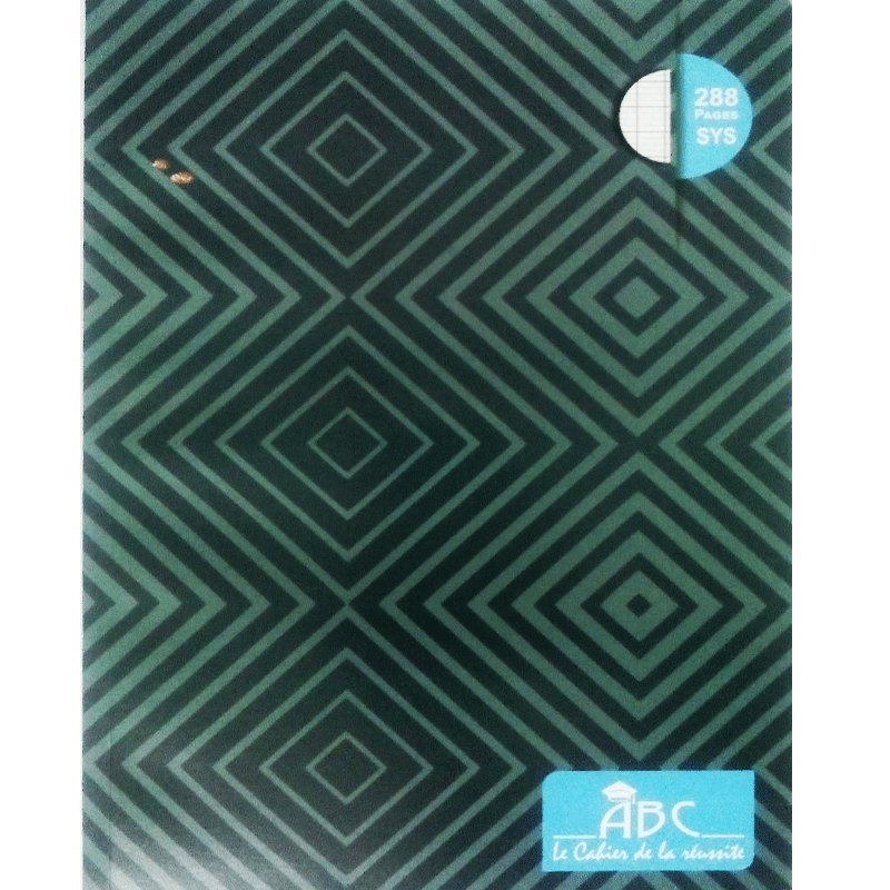 Cahier Brochée ABC Séyès 288 Pages - ABC