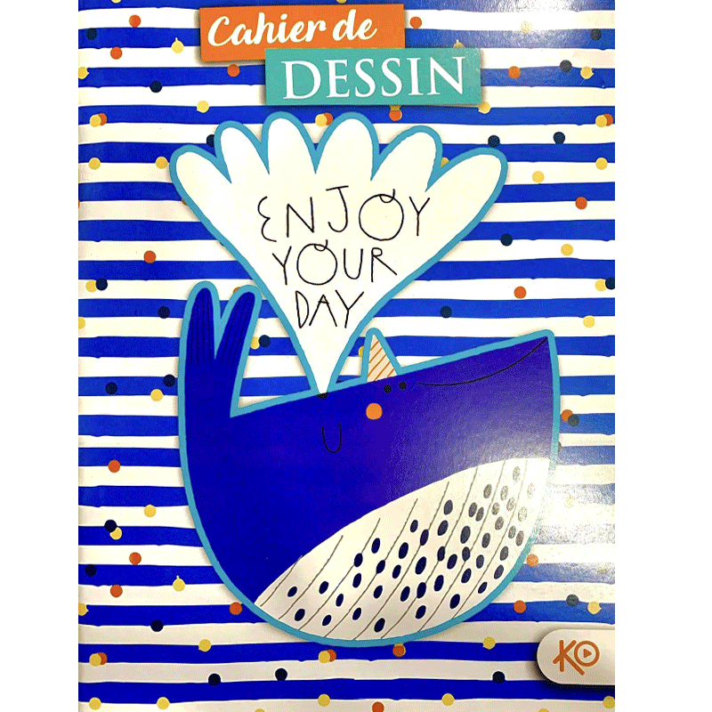 Cahier de dessin KO UNI 16 Pages - KO