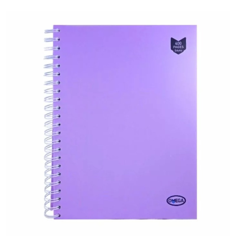 Cahier Integral Omega 17x22 400p 80gr pp - OMEGA