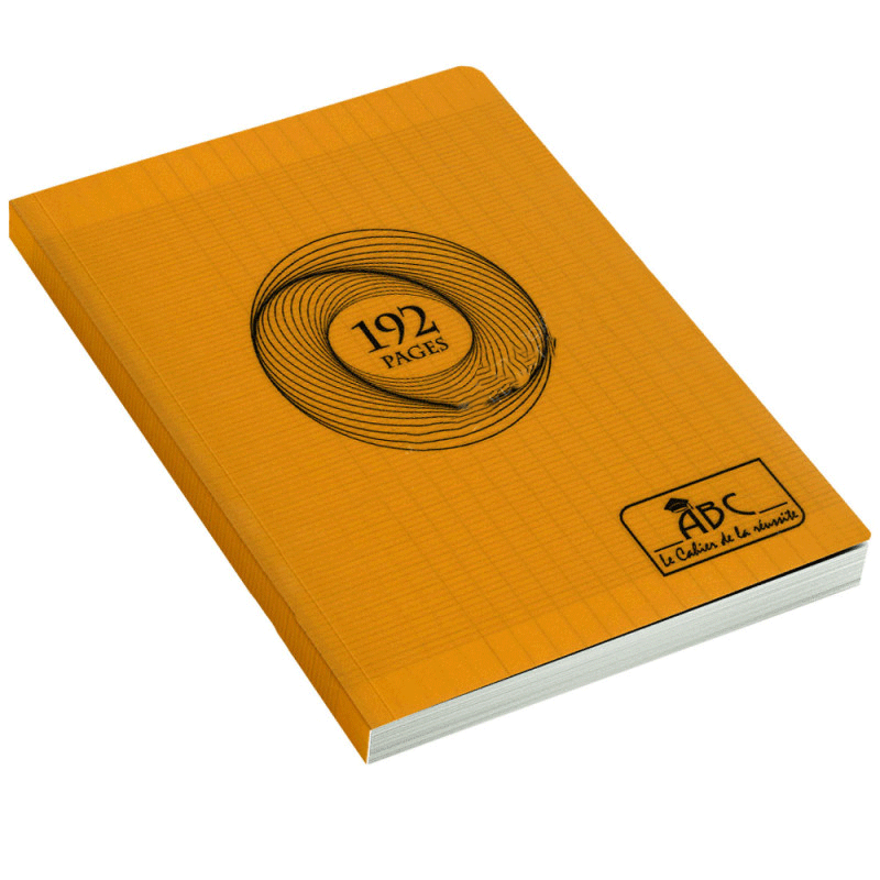 Cahier Super ABC 192 Pages 60Gr - Orange - ABC