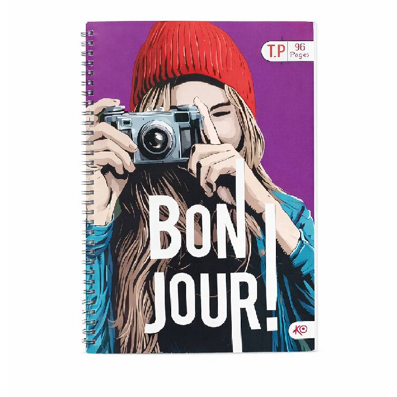 Cahier TP Wiro KO 96 Feuilles Avec Couverture Cartonné - KO