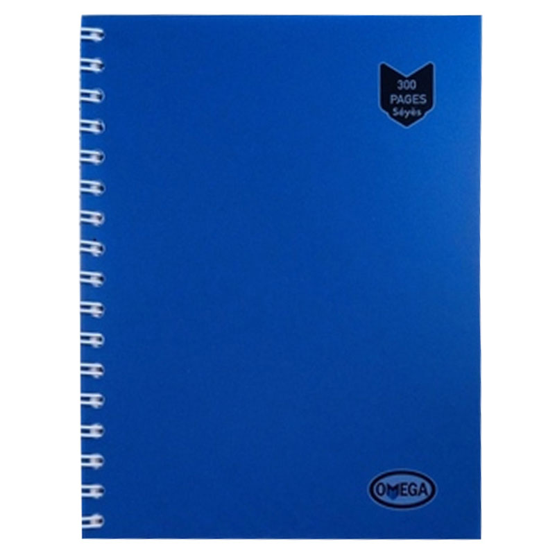 Cahier Wiro OMEGA 300 Pages 17x22 cm 80gr PP - OMEGA-DISTRIBUTION