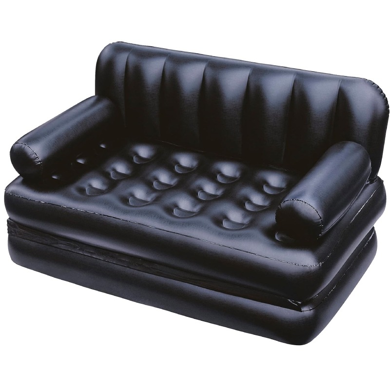 Canapé Double Chaise Longue Gonflable - Noir (NH94-1)