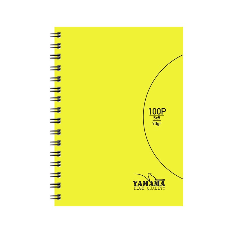 Carnet WIRO YAMAMA 100 pages 11x17cm UNI 70Gr - YAMAMA