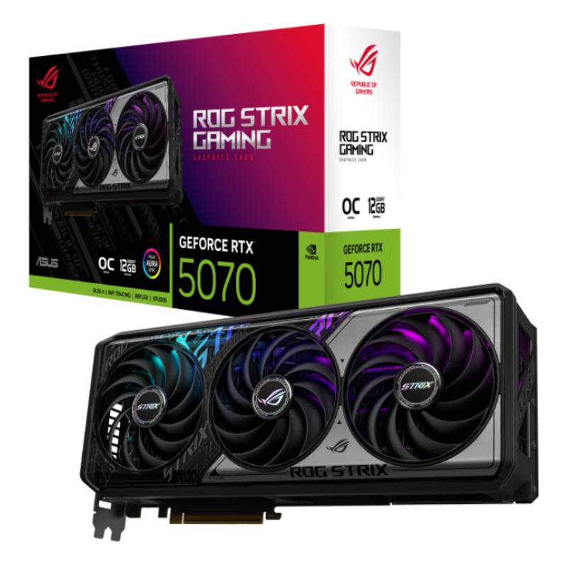 Carte Graphique ASUS ROG Strix GeForce RTX 5070 12Go GDDR7 - ASUS