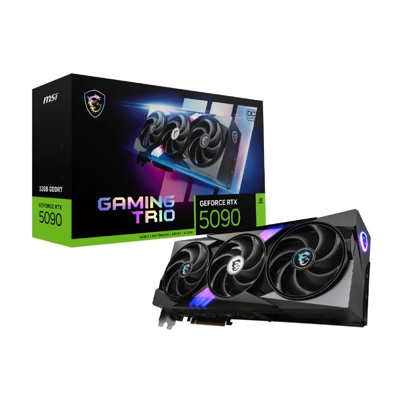 Carte Graphique Gamer MSI GeForce RTX 5090 32GB TRIO OC