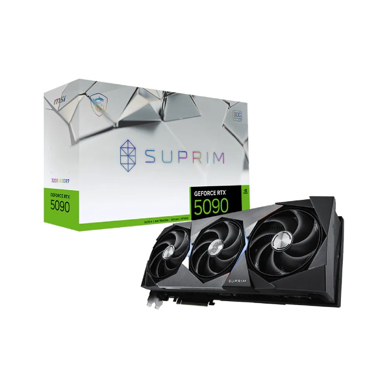 Carte Graphique Gamer MSI GeForce RTXTM 5090 32G SUPRIM SOC