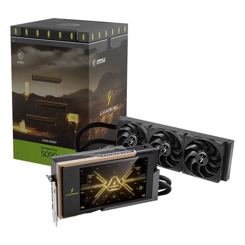 Carte Graphique MSI GeForce RTX 5090 32G LIGHTNING Z - MSI