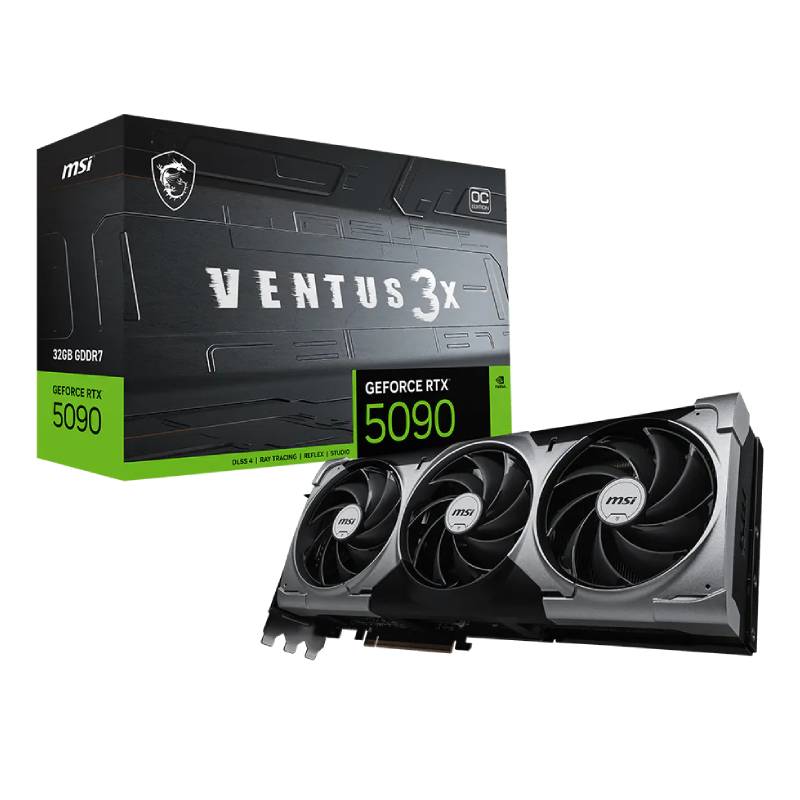 Carte Graphique MSI GeForce RTX 5090 32G VENTUS 3X OC - MSI