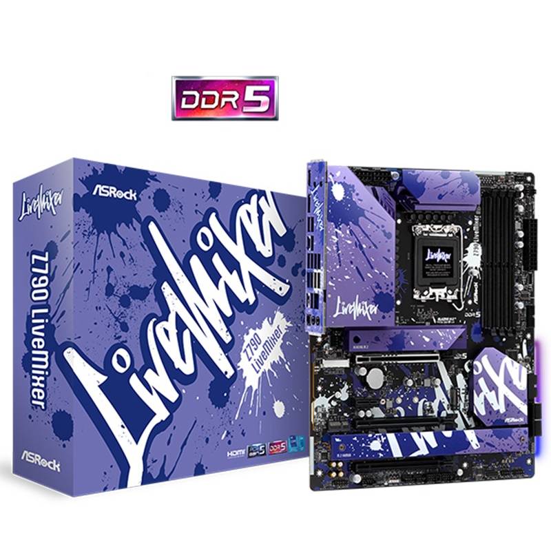 Carte Mère ASROCK Z790 LiveMixer (90-MXBK10-A0UAYZ) - ASRock