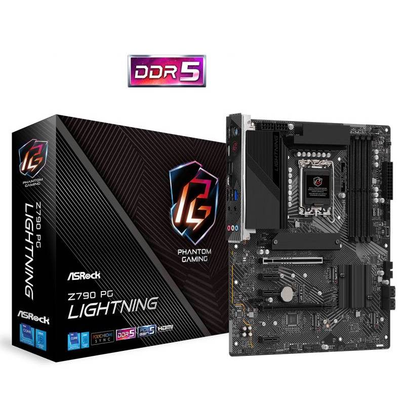 Carte Mère ASROCK Z790 PG Lightning (90-MXBKA0-A0UAYZ) - ASRock