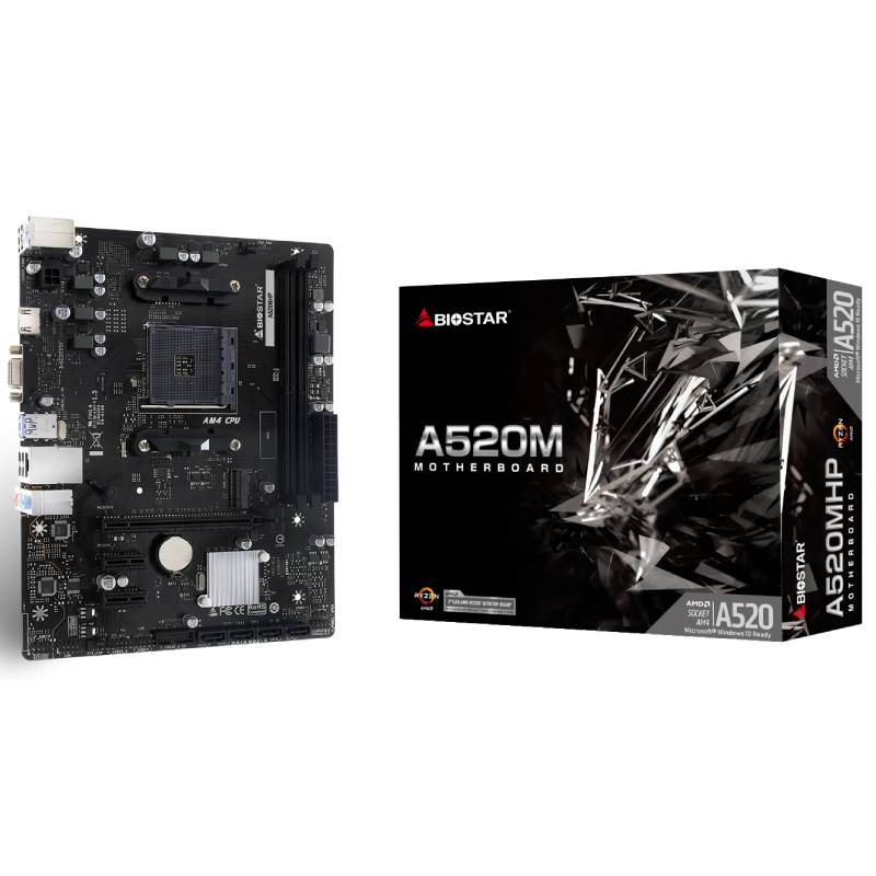 Carte Mère BIOSTAR A520MHP Micro ATX - Biostar