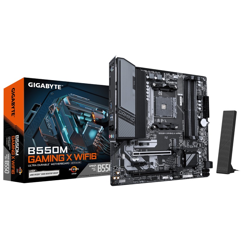 Carte Mère GIGABYTE B550M Gaming X WIFI6