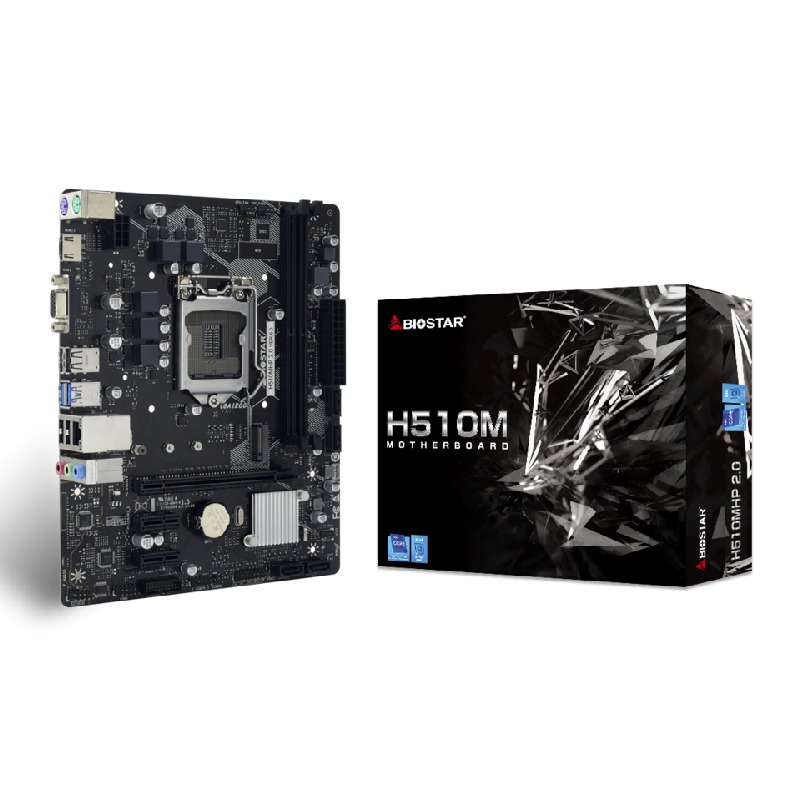 Carte Mère BIOSTAR H510M 2.0 Micro ATX Socket LGA 1200 - Biostar
