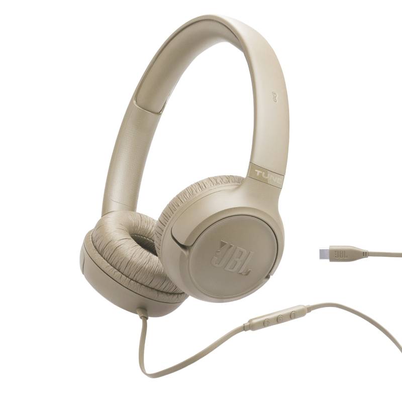 Casque Filaire JBL Tune 530C Type-C - Beige - JBL