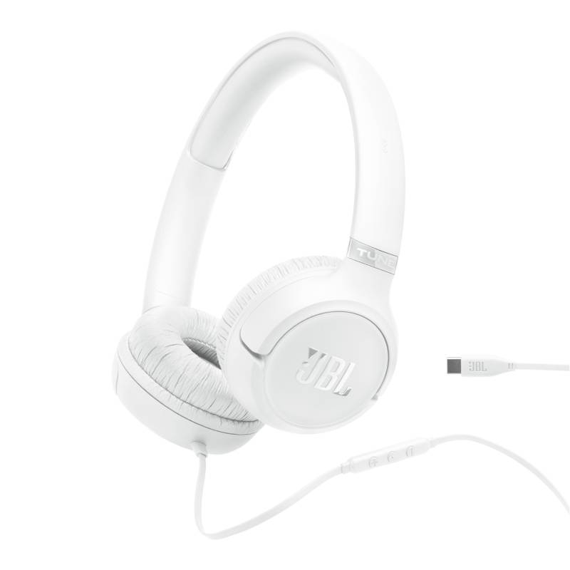 Casque Filaire JBL Tune 530C Type-C - Blanc - JBL
