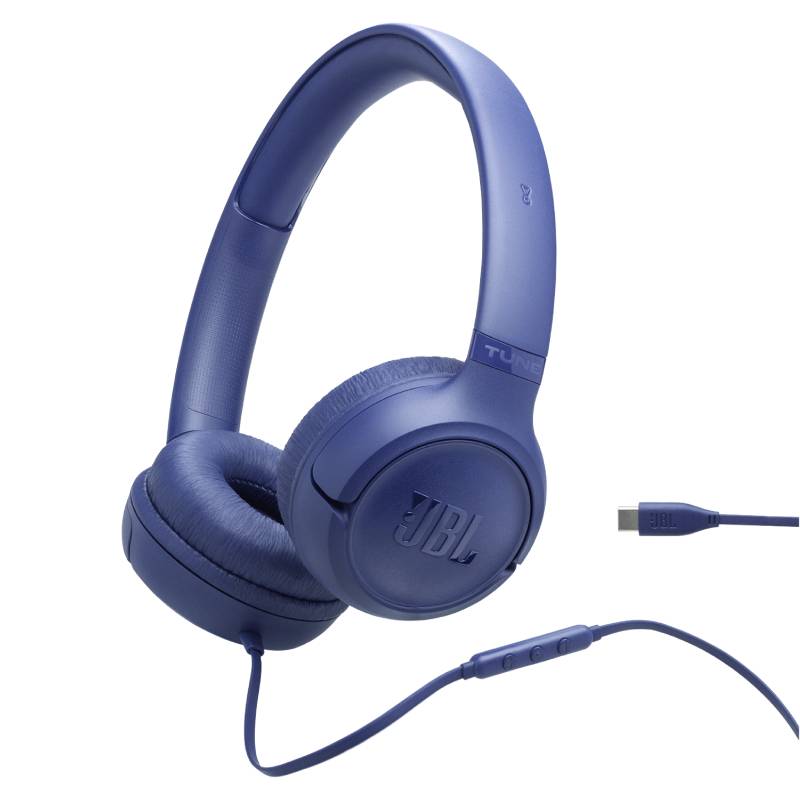 Casque Filaire JBL Tune 530C Type-C - Bleu - JBL