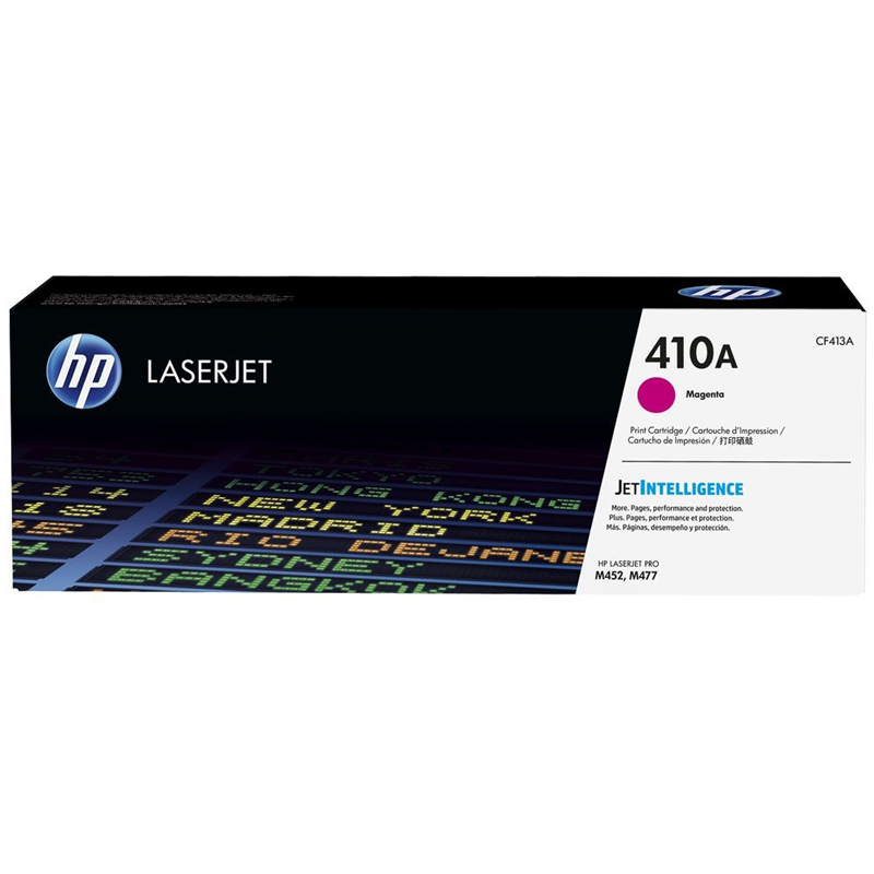 Cartouche de toner HP 410A LaserJet magenta originale / 2300 pages CF413A - HP