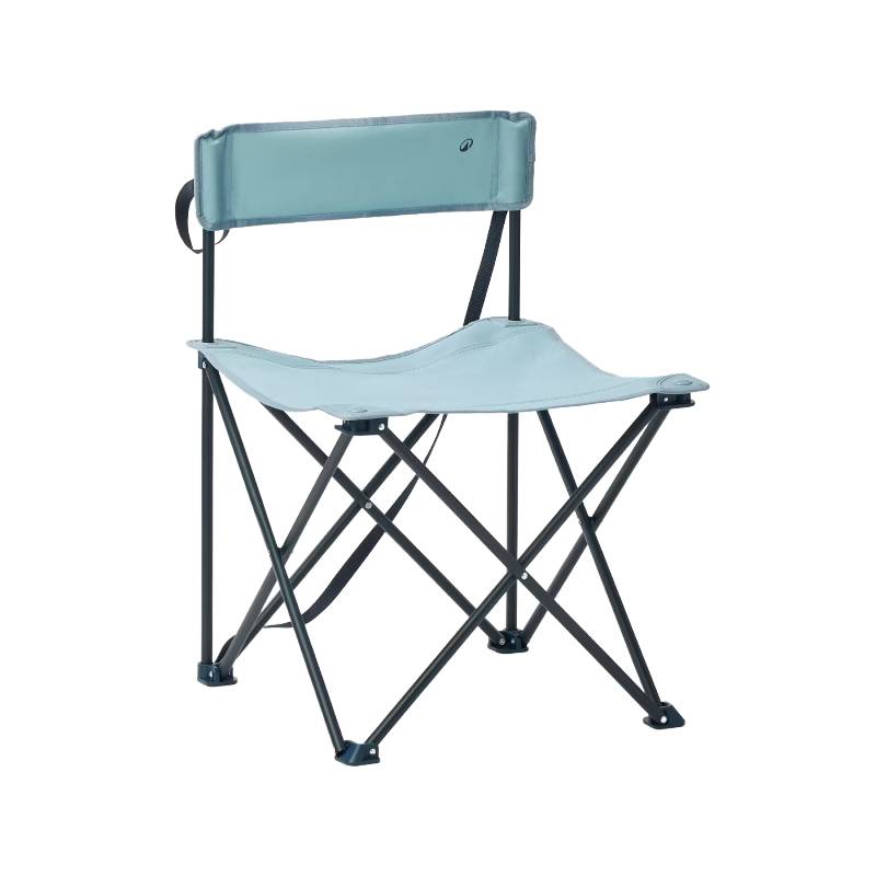 Chaise de Camping Pliante Décathlon avec Accoudoirs - Bleu - DECATHLON