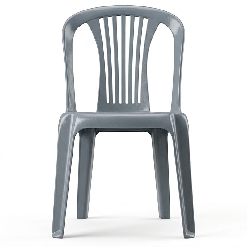 Chaise Plastique Royal - Gris
