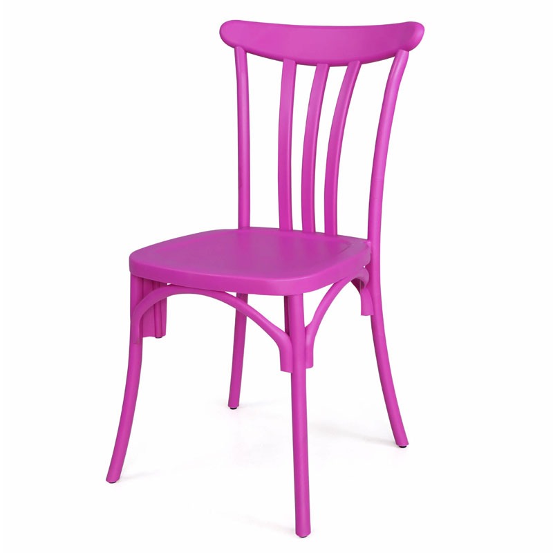 Chaise SOTUFAB Bistrot Paris - Rose Fuchsia
