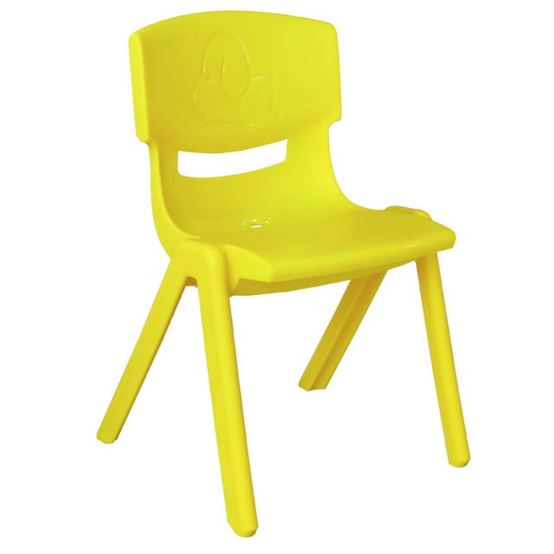 Chaise Enfant Boby EC070 en Plastique - Jaune